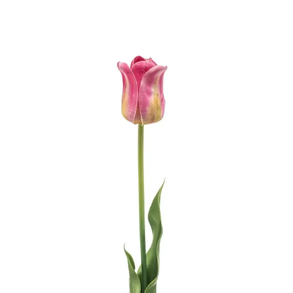 Tulip Artificial france spray pink 66cm