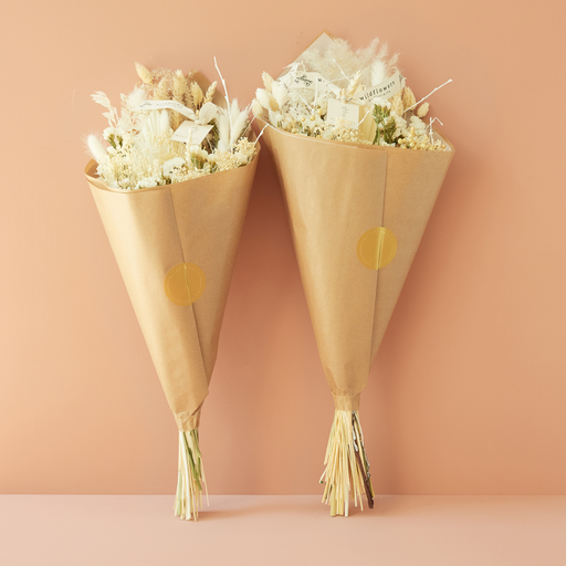 Dried Flower - Field Bouquet Exclusive - White 