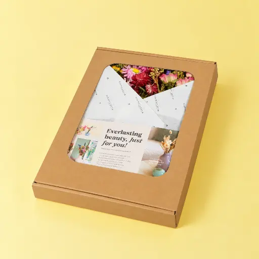[FLB50-M] Flowers in gift box - Multi