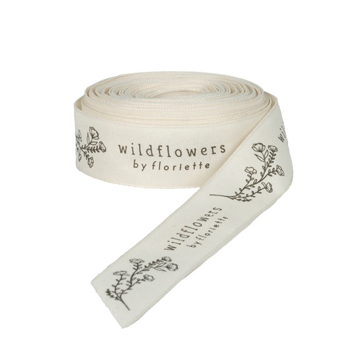 [WFR80-10M] Wildflowers Ribbon