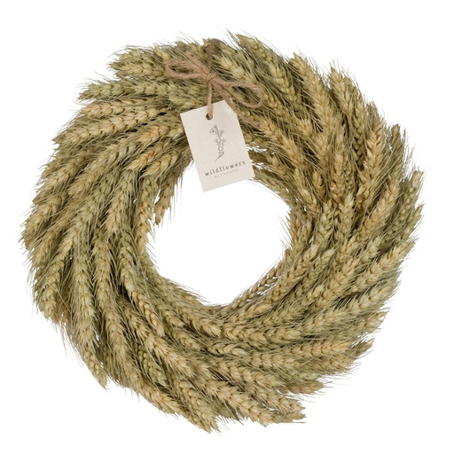 [WRH70-TR] Wreath Triticum 30cm - Natural