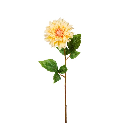 [Z20249] Dahlia Artificial Soft Touch 60cm - Peach