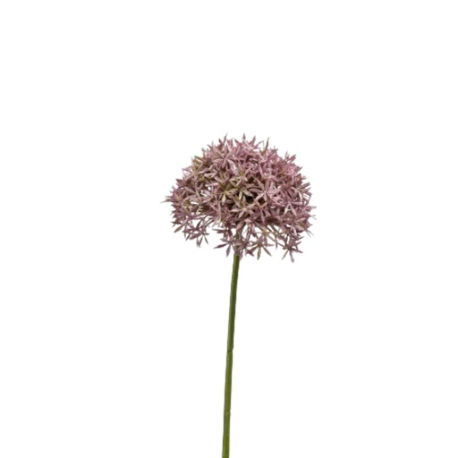 [423782] Allium Spray Artificial 62cm - Lilac