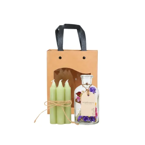 [BV-GIFT-M] Brightness Vase with Gift Bag Multi