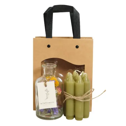 [BV-GIFT-M] Brightness Vase with Gift Bag Multi