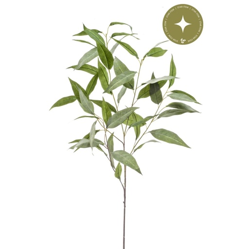 [426173] Eucalyptus artificial spray grey 93cm