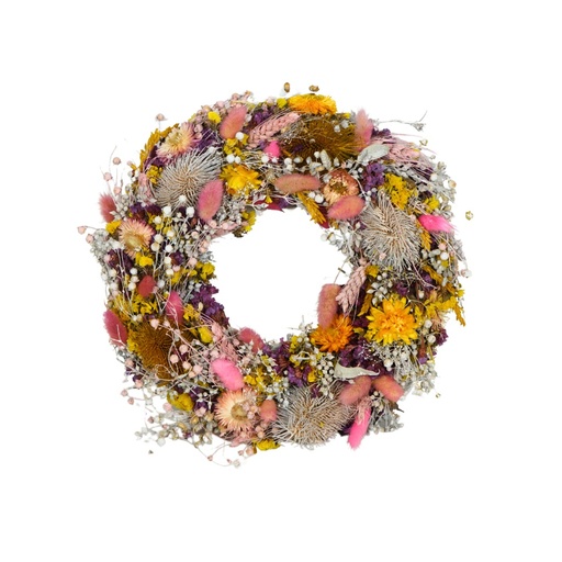 [WRH-37501] Wreath Medium Summer mix 3- 30cm