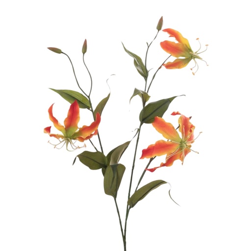 [G6159217] Gloriosa Artificial L92cm Orange