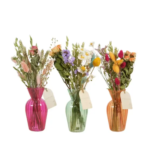 [DFB70-SS] Dried Flowers in Bottle Mix - Pastel