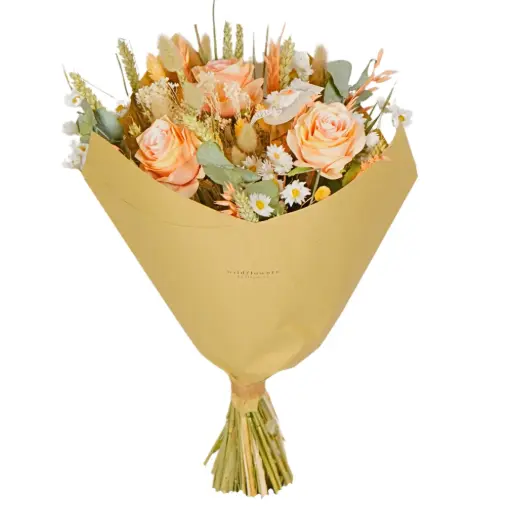[RB30-L-PH] Romantic Bouquet Large - Peach