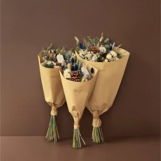 Field Bouquet - Silver frost