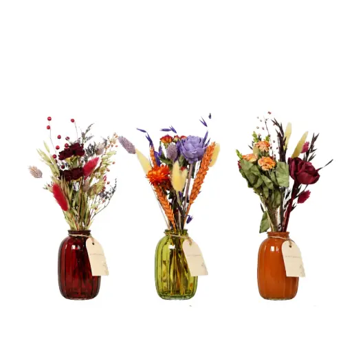 [DFB70-AUTV] Dried Flowers in Bottle - Autumn