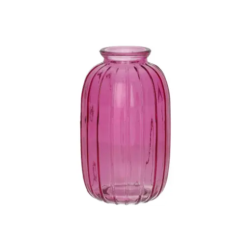 [667532800] Glass Bottle Carmen – Transparent Pink