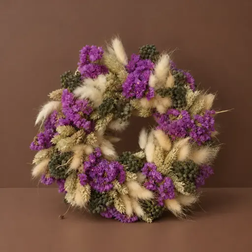 [WRH-LC-20] Wreath Lilac ø20 cm